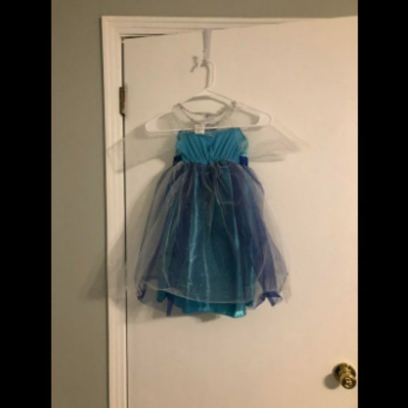 Disney Elsa Girls Sz 4-6X Dress Costume - Picture 4 of 4